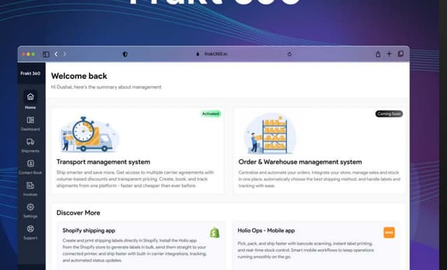 Unified Logistics Dashboard