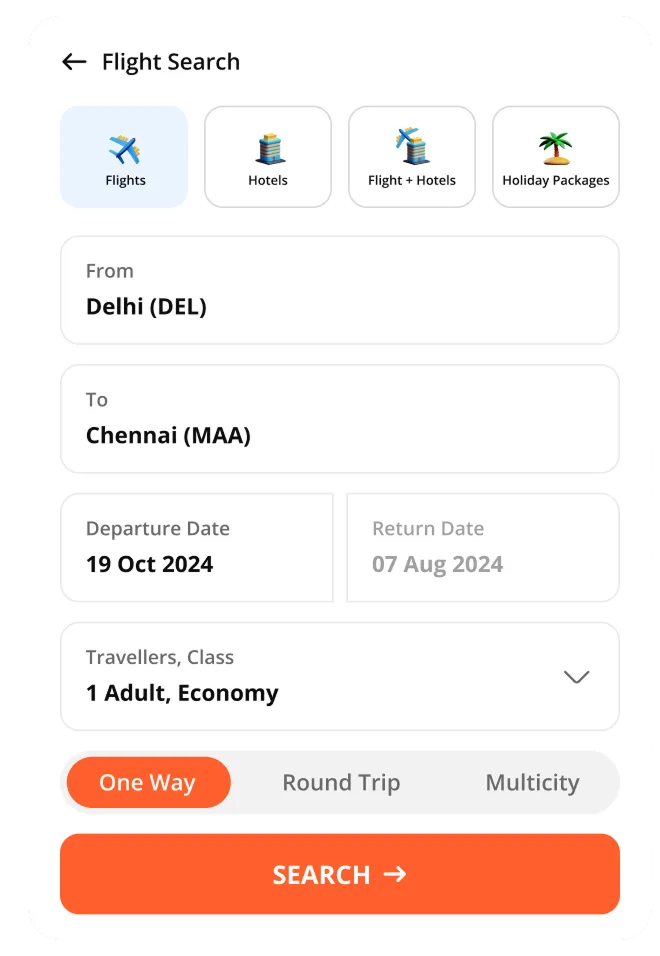 Flights + Hotels Bundles