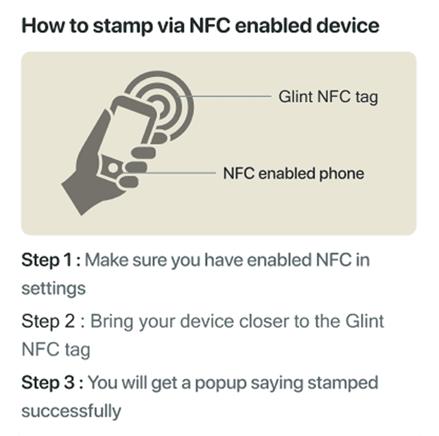 NFC Stamp & Go