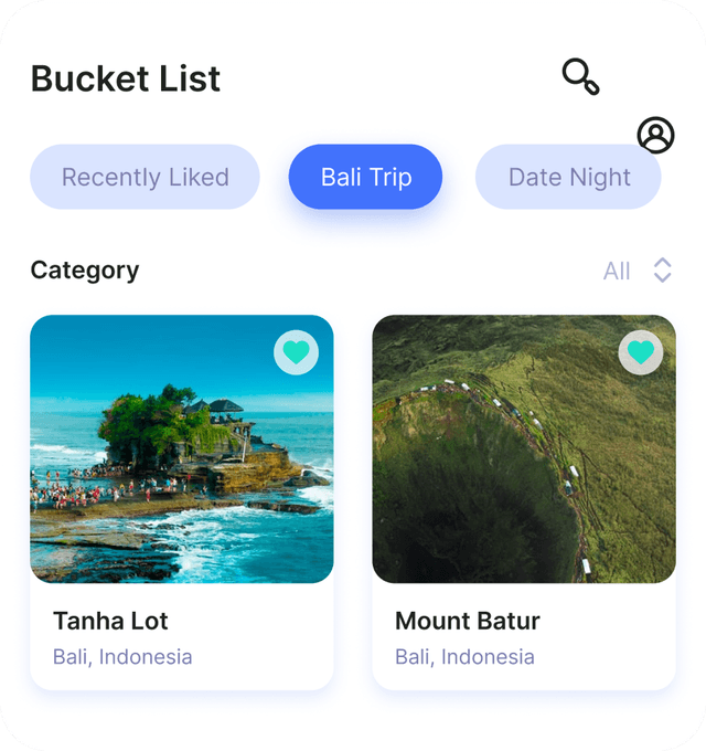 Build Your Bucket List