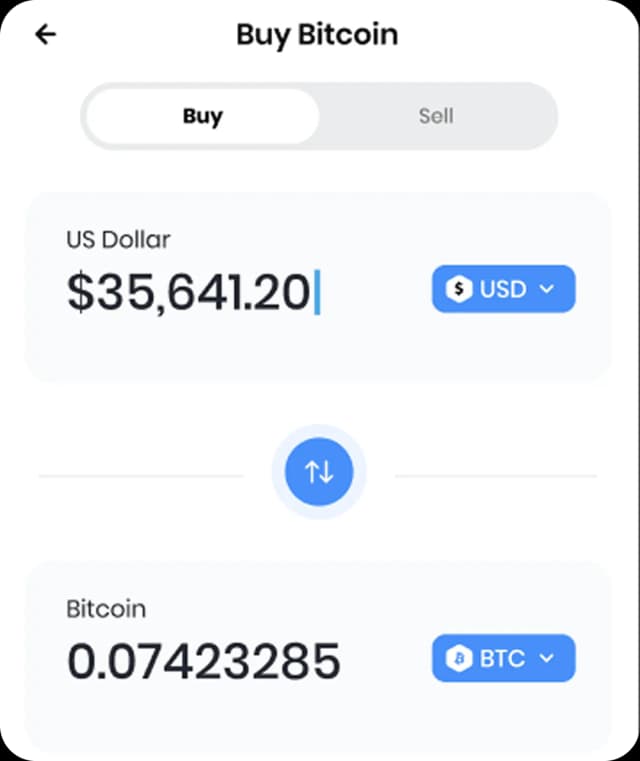 Buy Crypto in Seconds