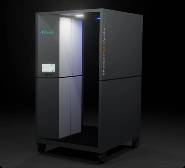 Fully Automated AI Decontamination Booth